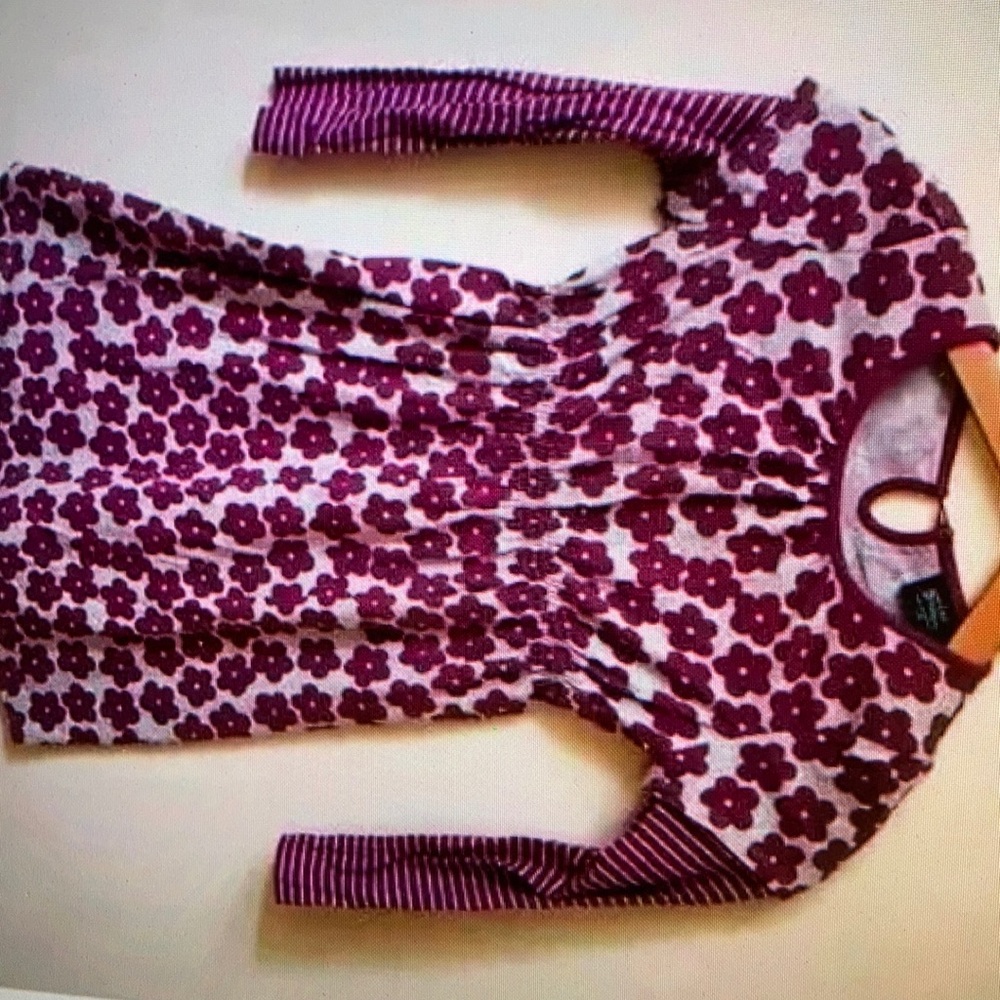 Adorable kid’s purple cotton blouse